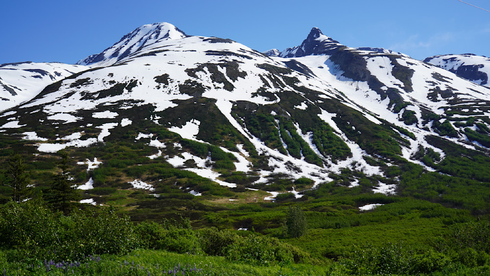 Alaska Melting Snowcaps Mountains Photography Art | InYourBackyard