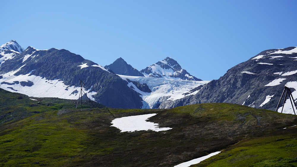 Alaskan Glacier Near Thompson Pass Photography Art | InYourBackyard
