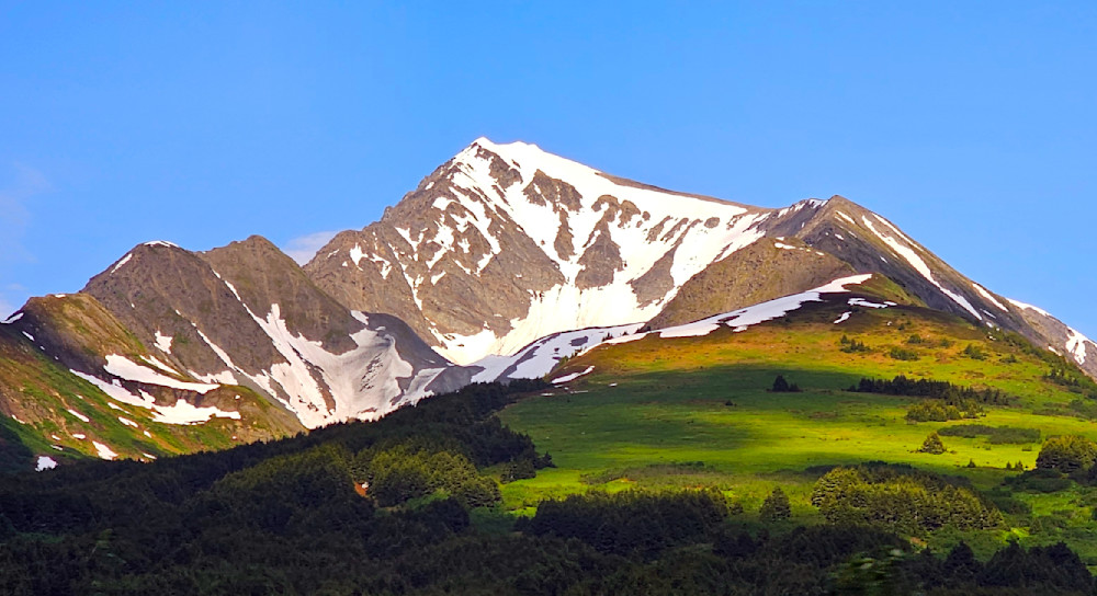 Alaskan Hilly Mountainside Photography Art | InYourBackyard