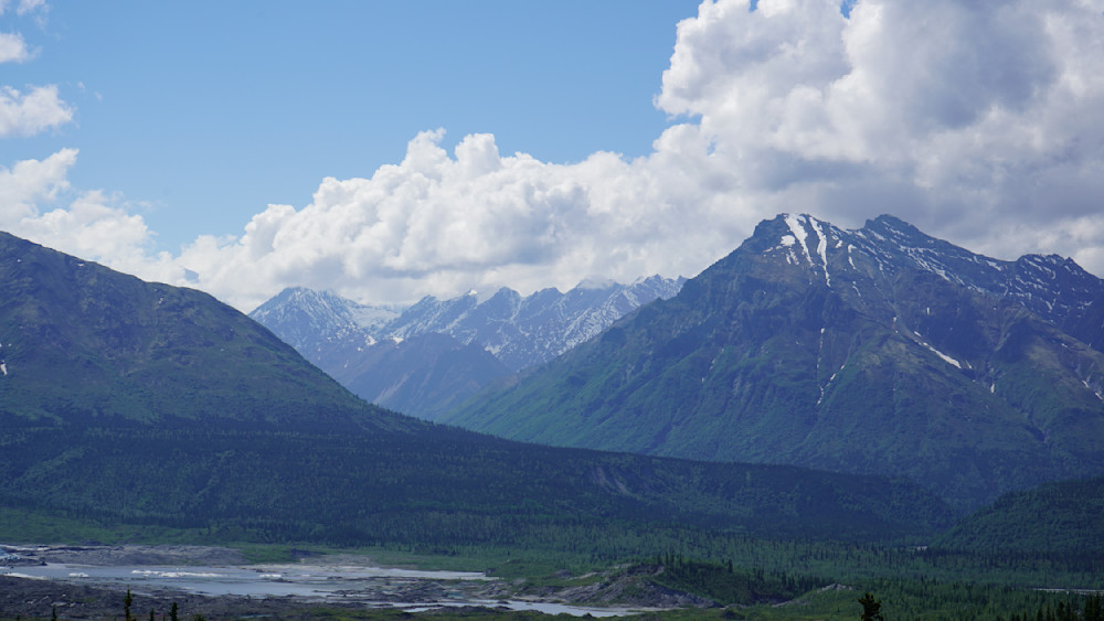 Alaskan Mountain Range Photography Art | InYourBackyard