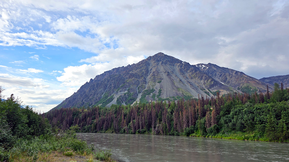 Alaska Mountain River Landscape Photography Art | InYourBackyard