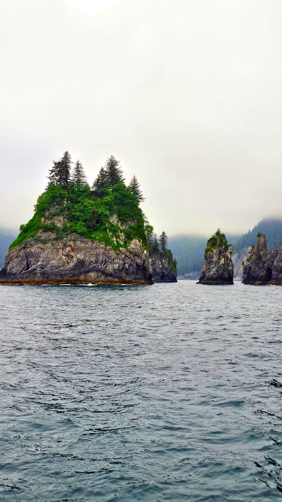 Coastal Fjords In Resurrection Bay Seward Alaska Photography Art | InYourBackyard
