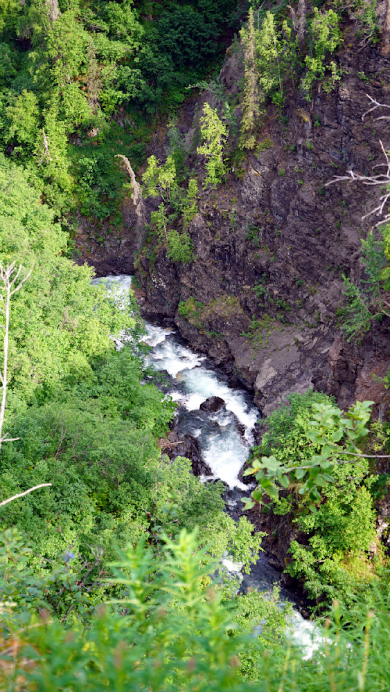 Hurricane Creek Close Up  Alaska Photography Art | InYourBackyard