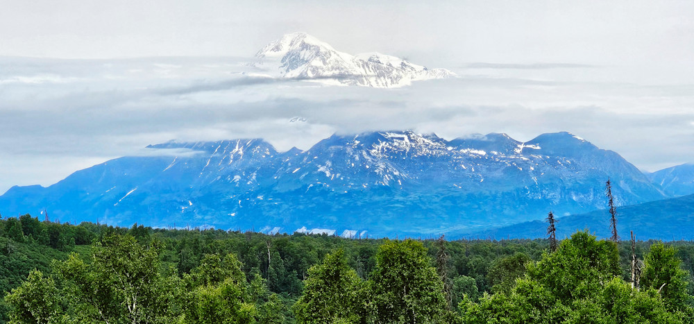 Mt Denali Above The Clouds Photography Art | InYourBackyard