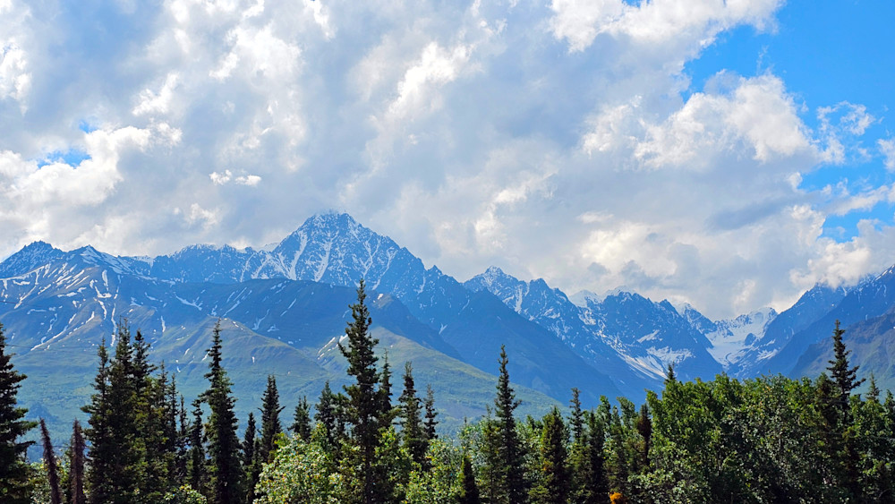 Scenic View Along The Glenn Highway   Alaska Photography Art | InYourBackyard