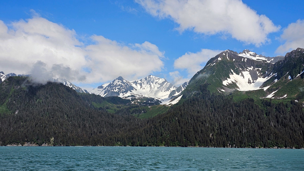 Resurrection Bay Kenai Range Alaska Photography Art | InYourBackyard