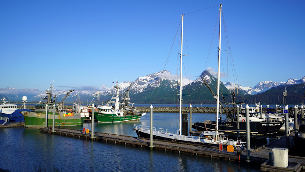 Seward Alaska Boat Docks Photography Art | InYourBackyard