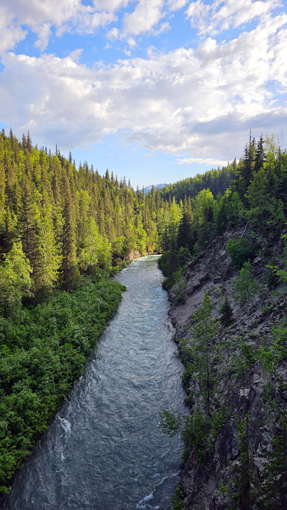 Sixmile River In Alaska Along The Seward Highway Photography Art | InYourBackyard