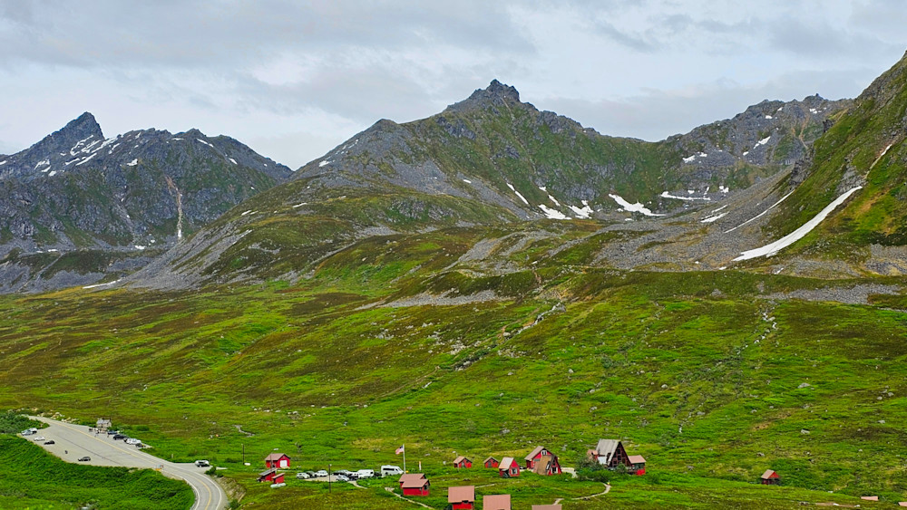 Small Village Hatcher Pass Talkeetna Mountains Photography Art | InYourBackyard