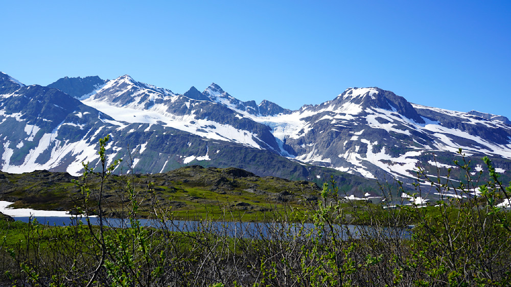 Snow Melting Mountains In Alaska Photography Art | InYourBackyard
