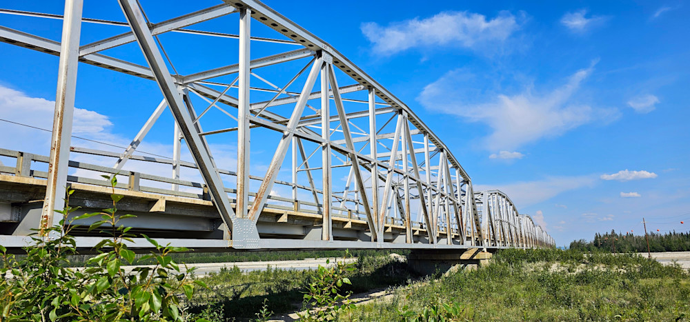Tazlina River Bridge   Alaska Photography Art | InYourBackyard