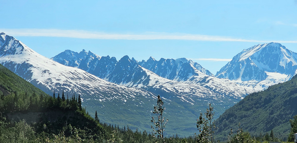 Valdez Alaska Mountain Range Photography Art | InYourBackyard