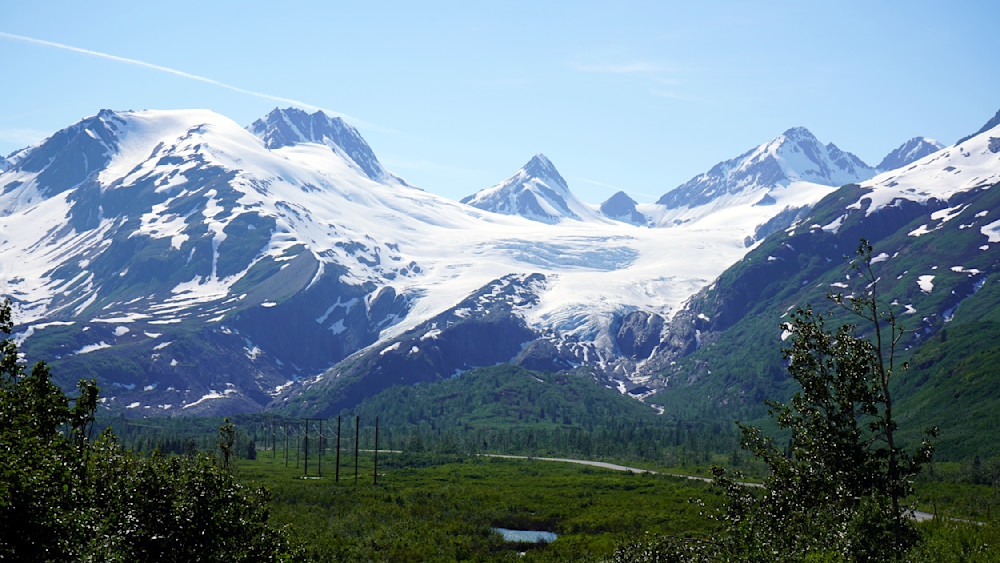 Worthington Glacier In Alaska Photography Art | InYourBackyard
