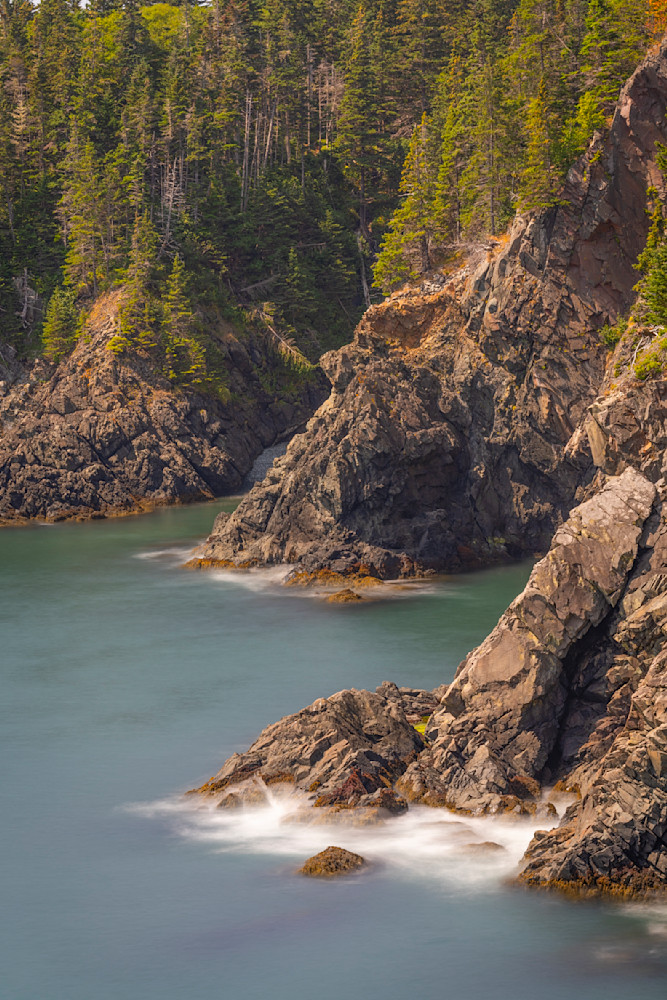 Rugged Coastline - Serene Maine Coastal Photography