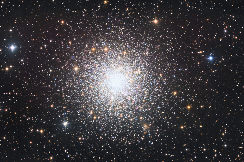 Messier 12 Globular Cluster Metal Print | Space Wall Art Astrophotography