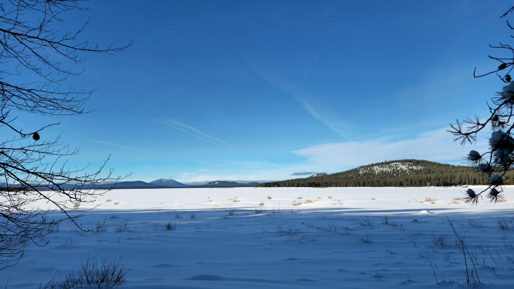 Wickiup Reservoir Frozen Photography Art | InYourBackyard