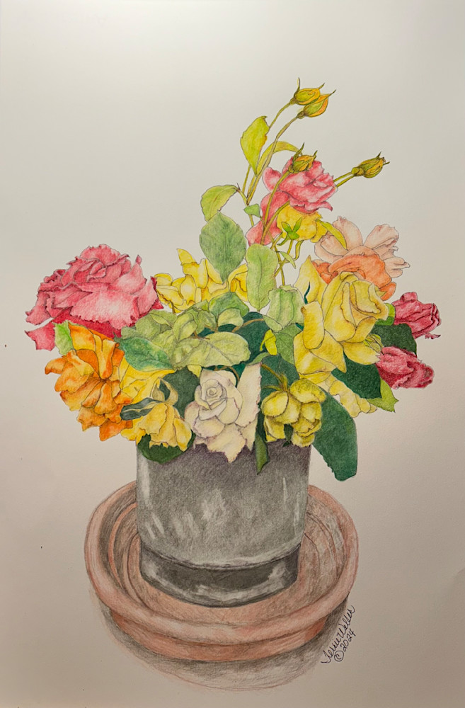 Flowers From My Garden Art | Fine Art by Terrie D