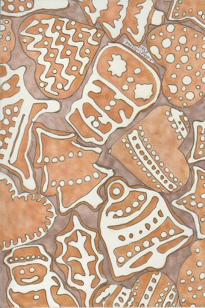 Gingerbread Cookies Art | Fine Art by Terrie D