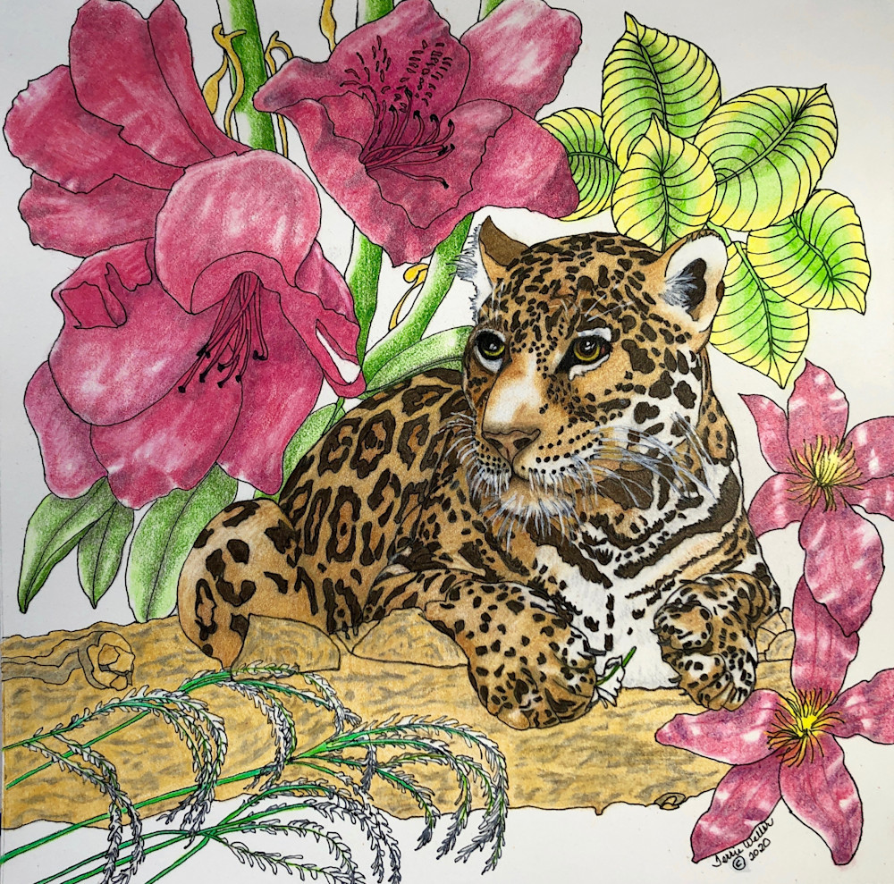 Beautiful Leopard In Tree Art | Fine Art by Terrie D
