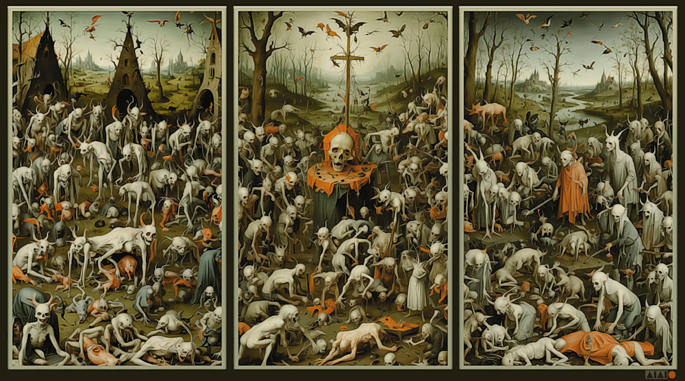 Spawn Of The Red Death Art | Art of Van Evan Fuller