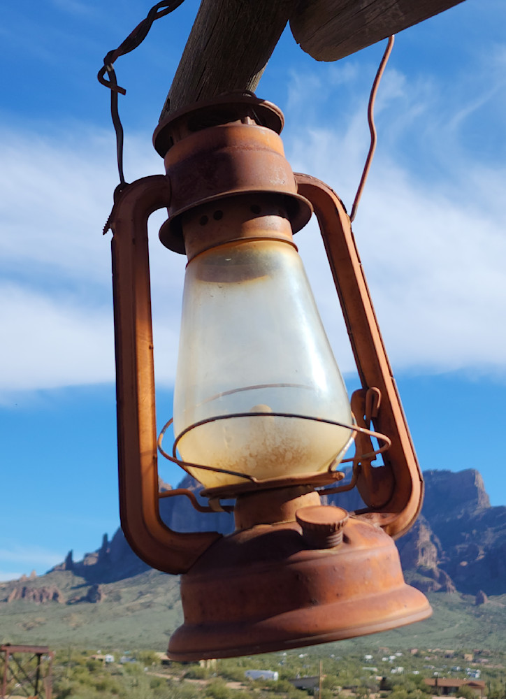 Old Mining Town Lantern Photography Art | InYourBackyard