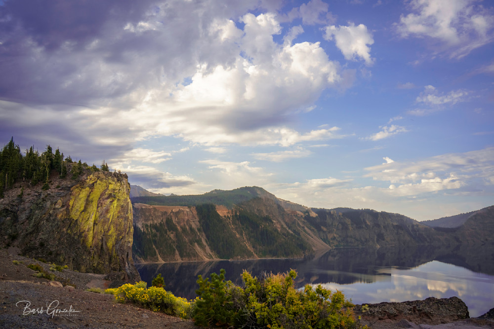 Crater Lake Lichencliff Photography Art | Barb Gonzalez Photography