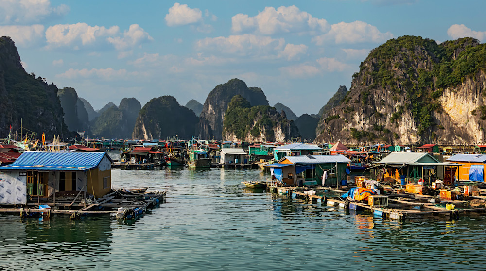 Floating Village, Ha Long Bay, Vietnam