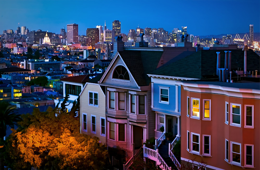 San Francisco Traditional Dusk