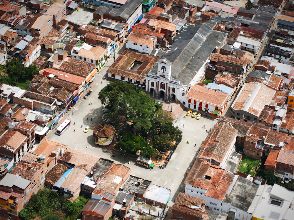 Cocorna Courtyard from the Air