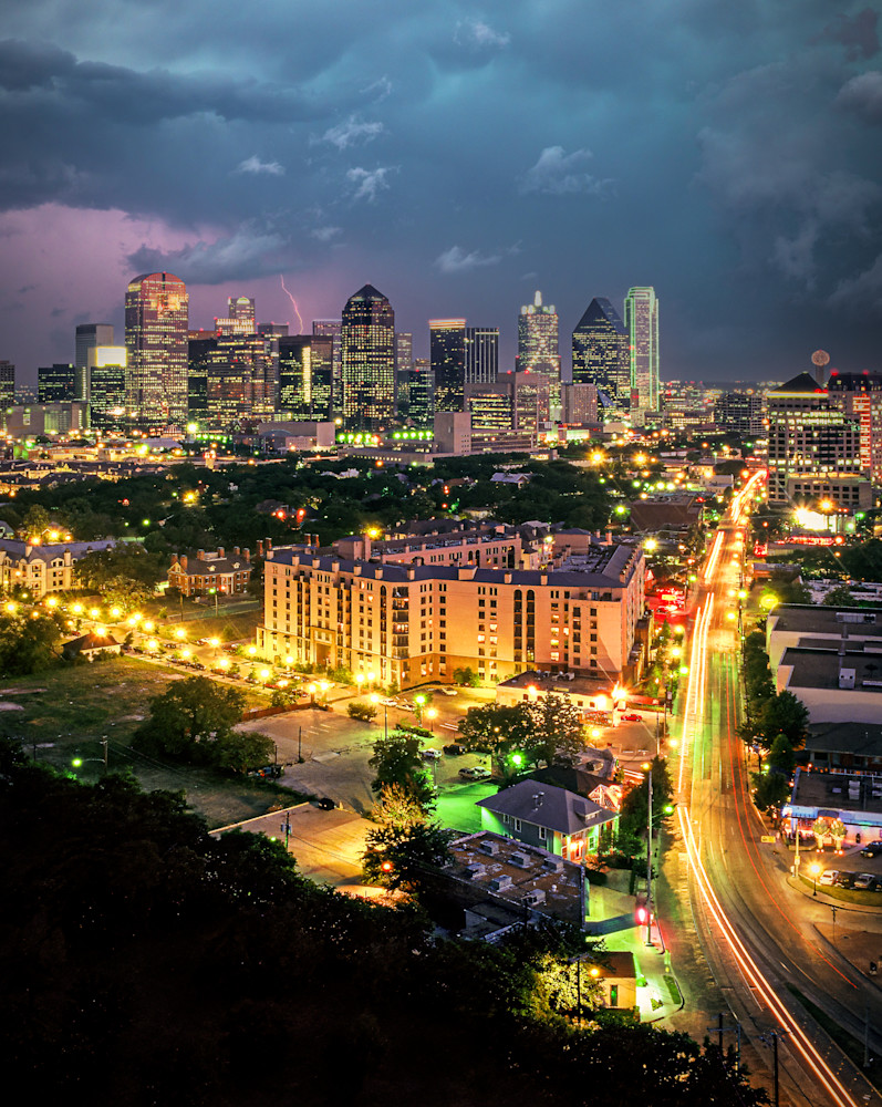 Stormy Dallas, Texas
