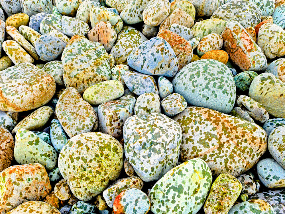 Rocks In The Rain Photography Art | True Nature Photography