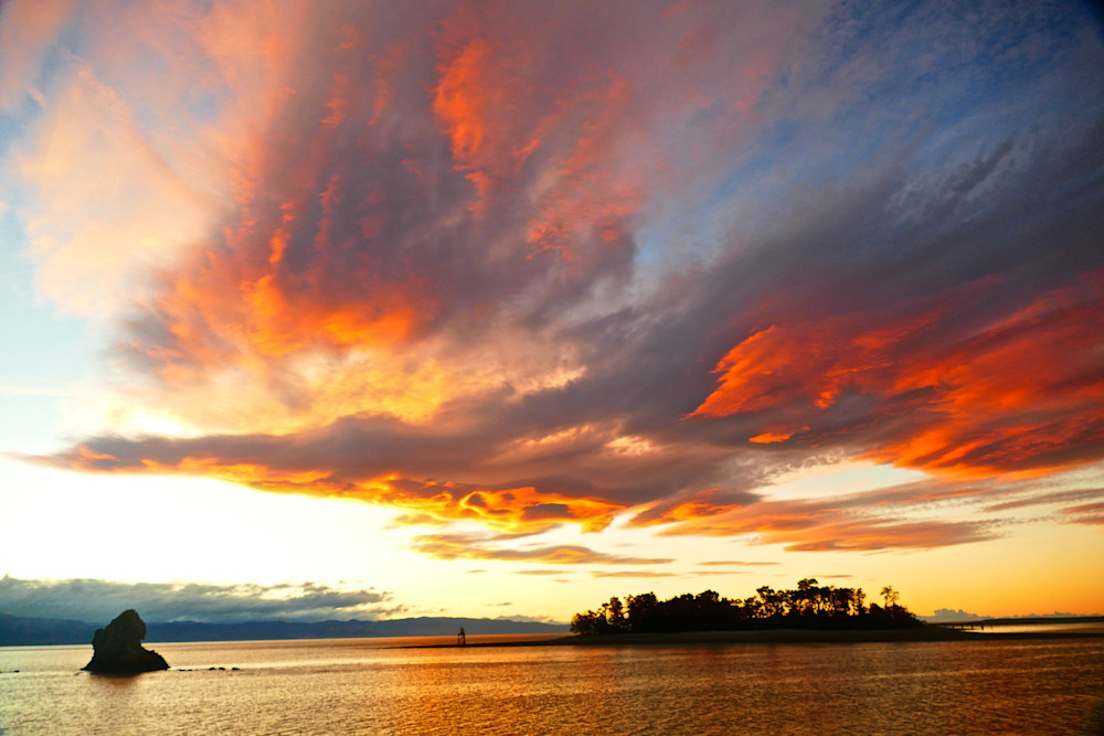 Fire Sky Photography Art | True Nature Photography