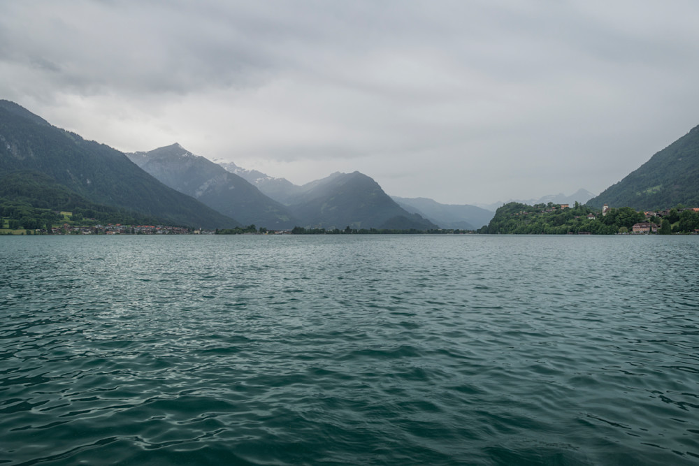 Lake Brienz-Turquoise Swiss Alps