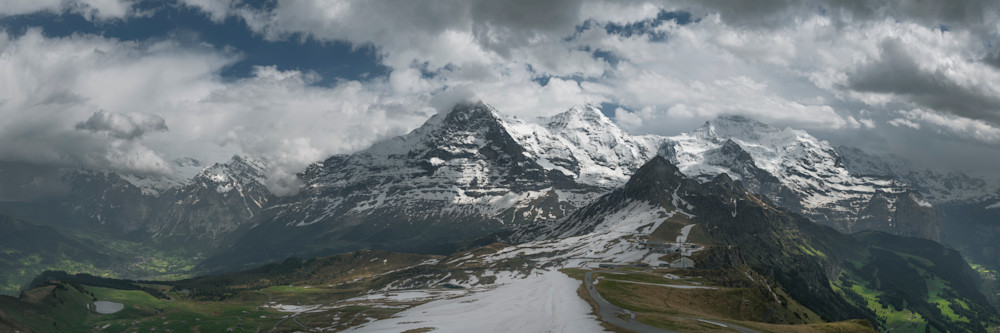 The Eiger, Mönch, Jungfrau-Swiss Alps Majesty