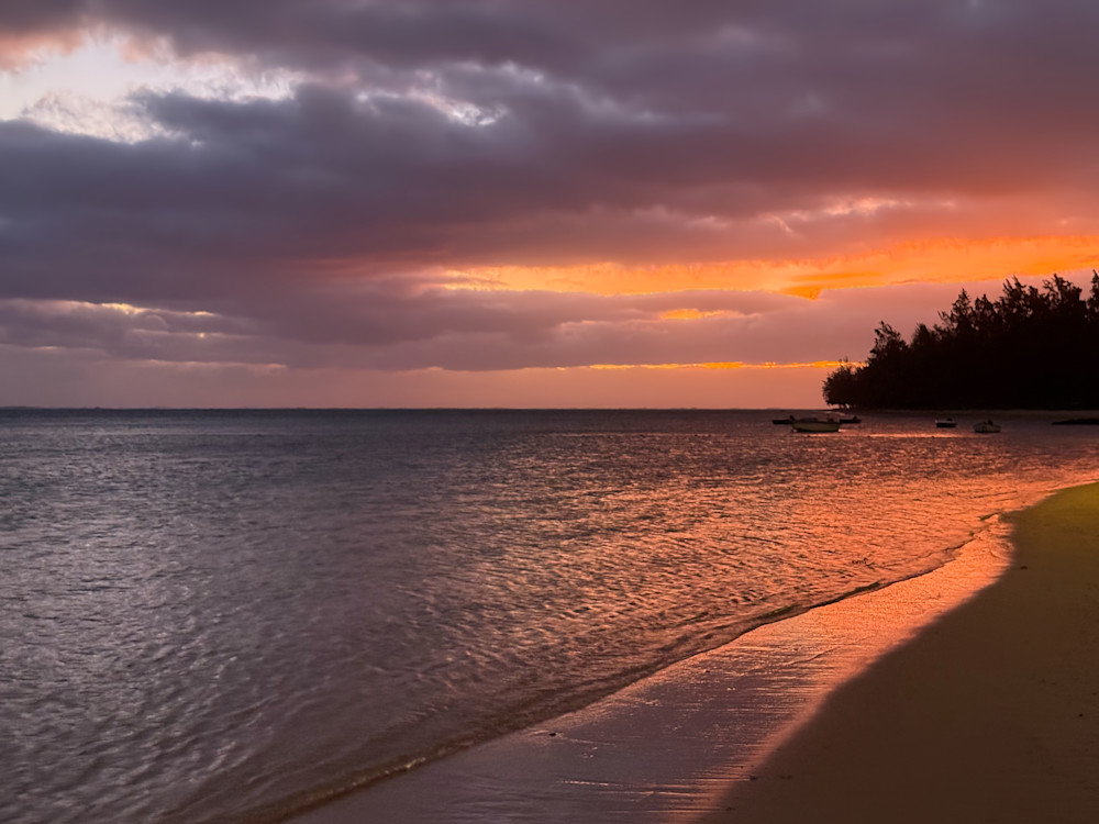 Sunset Symphony  |  Also Available As A Commissioned Abstract Painting Art | Yatin Dattani