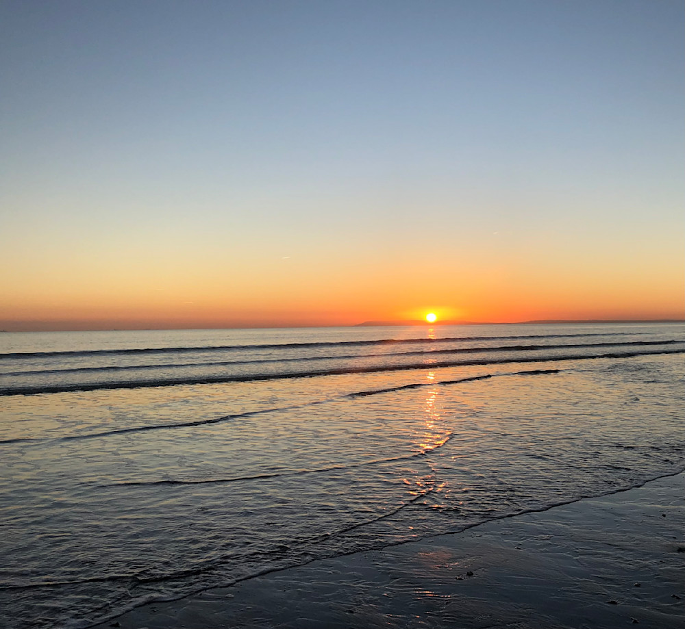 Sunset At West Wittering Photography Art | Claire Wayte Fine Art Photography