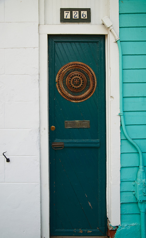 Skinny Green Door