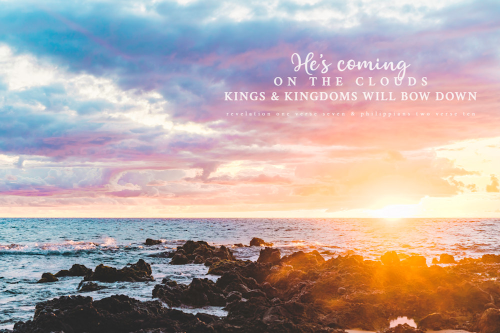 He S Coming On The Coulds Photography Art | The Gallery by Krissy Millar Photography