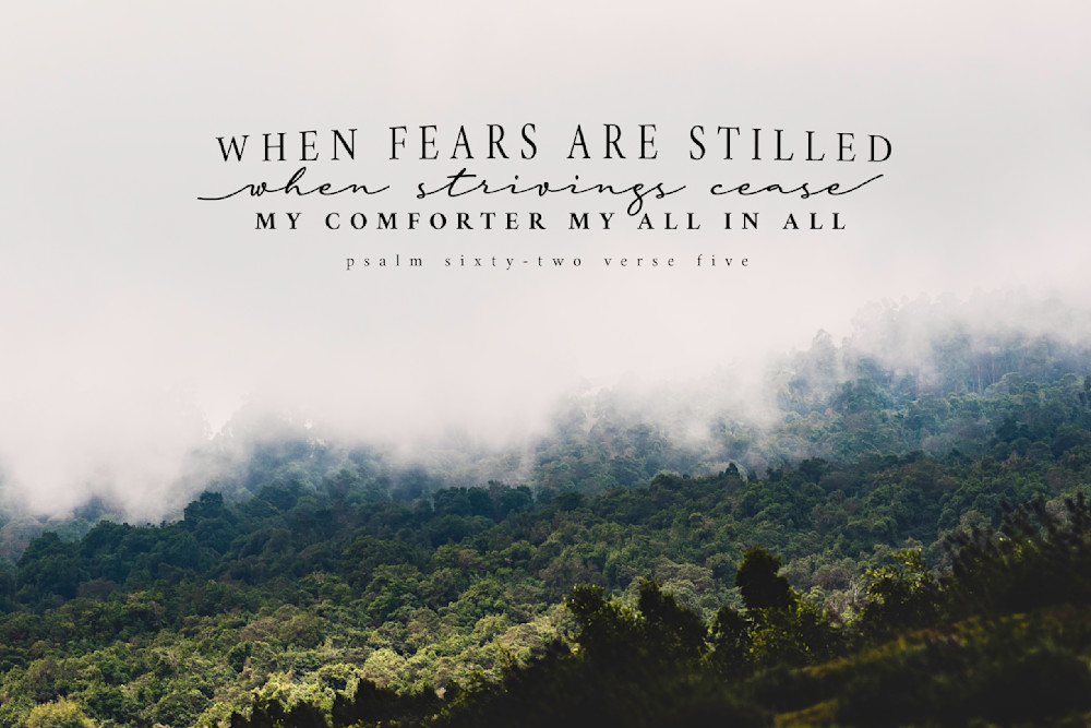 In Christ Alone Comforter Photography Art | The Gallery by Krissy Millar Photography
