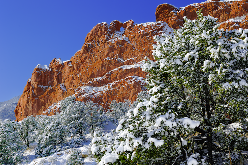 Snow-Capped Majesty - Colorado Landscape Photography