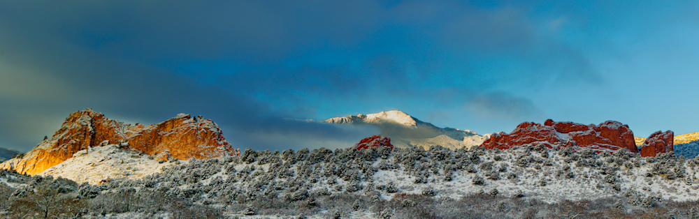 Snowy Peaks Unveiled - Colorado Landscape Photography