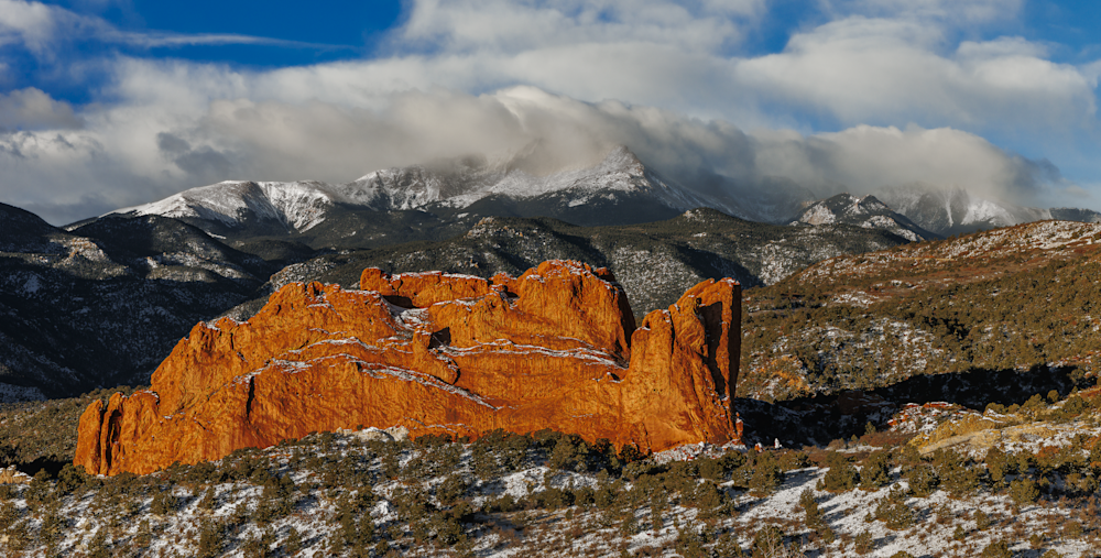 Pikes Peak Majesty - Stunning Colorado Landscape Photography
