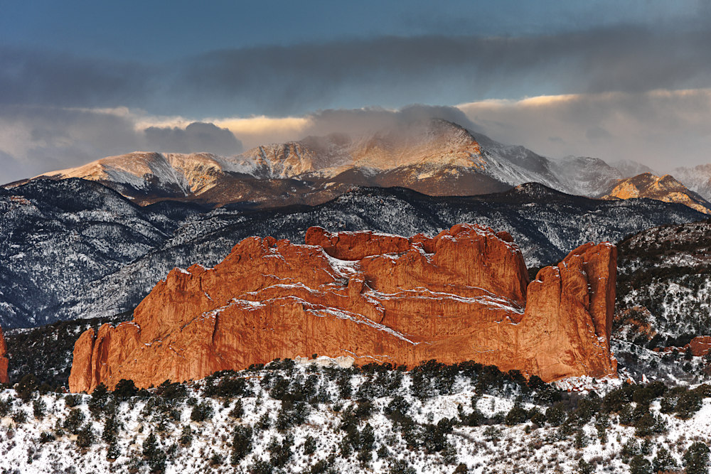 Pikes Peak Majesty - Stunning Colorado Landscape Photography
