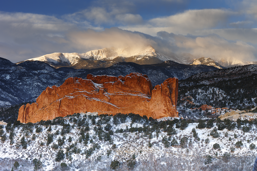 Pikes Peak Majesty - Stunning Colorado Landscape Photography