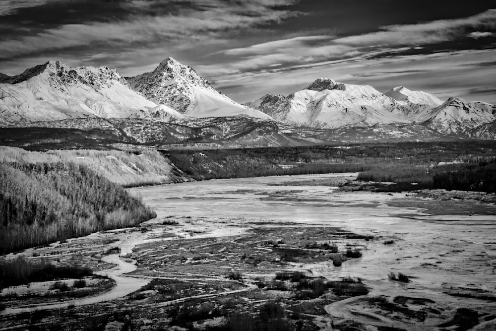 Winter Shadows of the Matanuska