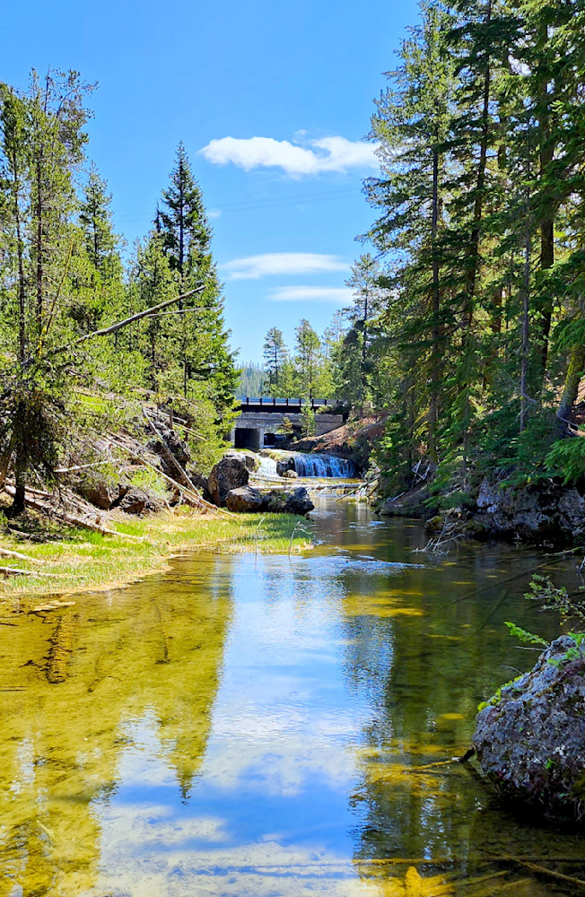 Bridge Along Deschutes River Photography Art | InYourBackyard