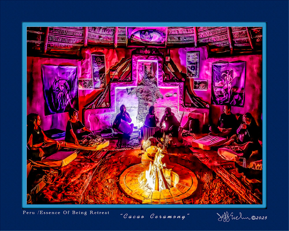 Cacao Ceremony Photography Art | Jeffrey Eichen