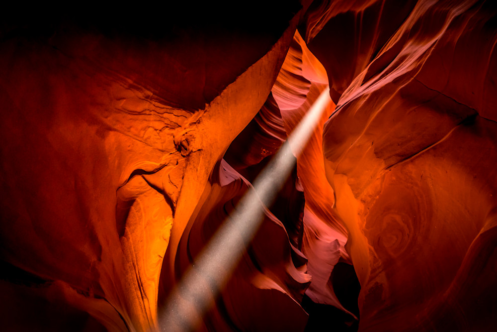 Antilope Canyon Sunray Photography Art | Harry Beugelink Photography