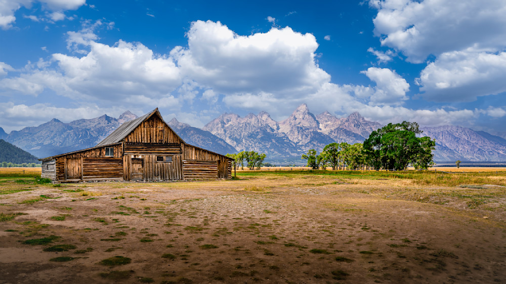 Barn at Mormon Row in Grant Teton National Park, Wyoming #2