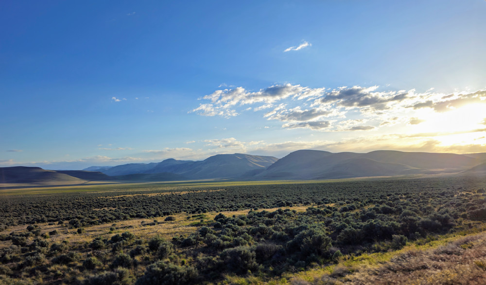 Alvord Desert Mountain Range View Photography Art | InYourBackyard